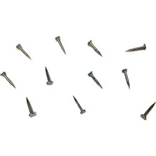Gültekin Eco Lounge Klips, Menteşe, Ayağı Çivisi 9mm Çelik - Nikel 10GR