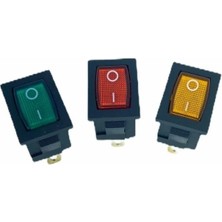 Lockway IC-118A Tekli Dar Işıklı Anahtar 10 Adet