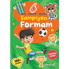 Parlayan Yıldız Şampiyon Formam Boya-Yapıştır-Tasarla