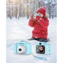 Gültekin Mavi Mini Hd Video Kamera Fotoğraf Çekimli Genişletilebilir Hafızalı Şarjlı Model