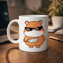 Gültekin Cool Hamster Tasarımlı Porselen Kupa Model 81 – Eğlenceli, Karizmatik ve Enerji Dolu Kahve