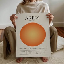 Pegziz Koç Burcu Astroloji Poster Modern Minimal Duvar Dekoru