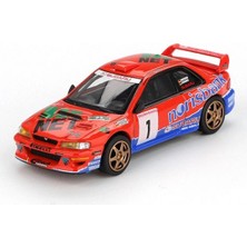 Gültekin Mini Gt 1/64 Subaru Impreza WRC97 #1 1999 Drm Champion
