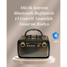 Gültekin Bluetooth Bağlantılı Taşınabilir Hoparlör – Fm/am Radyo Özellikli, Şarj Edilebilir Batarya,