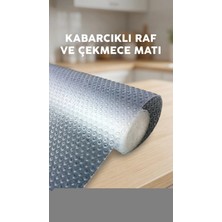 Gültekin Mutfak Dolap Içi Şeffaf Kaydırmaz Raf Örtüsü 45X300 cm Pvc Kaplama