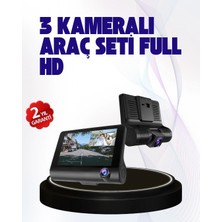 Gültekin 170° Geniş Açılı Araç Kamerası – 4.0” IPS Ekranlı Full Hd Dvr