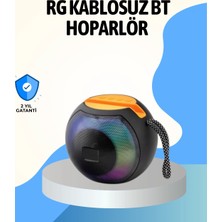 Gültekin Rgb LED Işıklı Güçlü Baslı Kablosuz Hoparlör