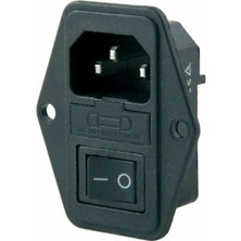 Lockway IC-214 Power Soket Erkek Anahtarlı 10 Adet