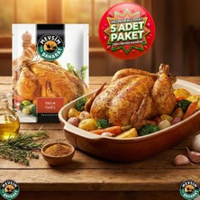 Dört Mevsim Baharat 5 Adet x Tavuk Harcı 80GR – Tavuk Köftesi ve Schnitzel Için Özel Karışım Baharat