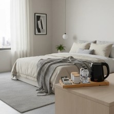 Genemi COMFORT Set 2002 - Premium Kettle ve  Misafir Karşılama Tepsisi Seti, Profesyonel Otel Çay Seti