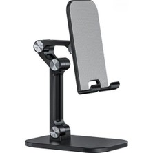Gültekin ® Plastik Ayarlanabilir Kaydırmaz Taban Telefon Tablet Standı