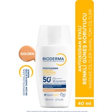Bioderma Photoderm XDefense Spf50+ Tüm Cilt Tipleri Antioksidan Etkili Renkli Güneş Kremi Golden 40 ml