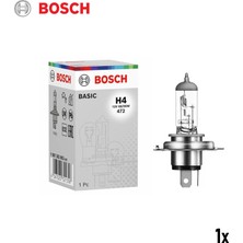 Bosch Far Ampul Halojen H4 12V 60/55W (1 Adet)
