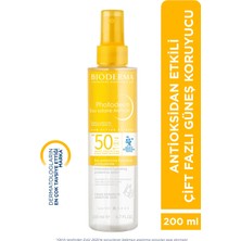 Bioderma Photoderm Anti OX SPF50 Güneş Koruyucu 200 ml Kuru Ciltler İçin Antioksidan Koruma Sağlayan