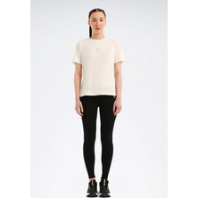 Reebok New Id Class Reg Tee Ekru Kadın Kısa Kol T-Shirt