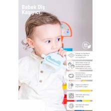 Mavi Bebek Silikon Diş Kaşıyıcı Midastech