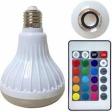 Gültekin Lamba Hoparlör Ampül Görünümlü Renk Değiştirebilen Android ve Ios Uyumlu