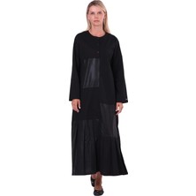 Invee Patch Elbise 7157 Siyah