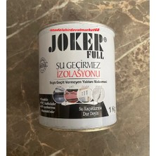 Joker Su Yalıtım Boyası Havuz Çatı Teras Sızıntı Boyası Dam Beton Boyası Gri Renk 1kg
