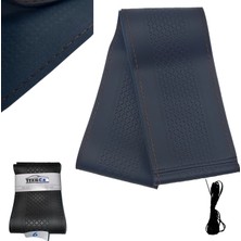 PINUKS Direksiyon Kılıfı S.deri Dikmeli Md:6  Ipi Siyah Adet