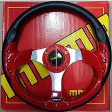 PINUKS Spor Direksiyon Siyah Kırmızı Adet