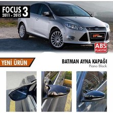 PINUKS Ford Focus 3 11-18 / Focus 2 09-11  Yarasa Ayna Kapağı P.black Takım