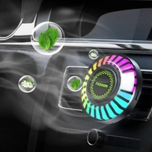 Araç Içi Koku Hazneli Rgb Sese Duyarlı LED Işık Midastech