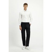 Kiğılı 7 Drop Slim Fit Dar Kesim Yünlü Klasik Kumaş Pantolon