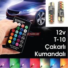 PINUKS T10 LED Ampul Kumandalı Rgb Çok Fonsiyonlu Takım