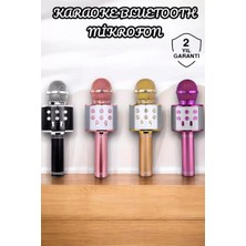 Şarjlı ve Uzun Pil Ömürlü Karaoke Mikrofon USB Bellek Destekli, Profesyonel Ses Midastech