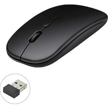 Gültekin Kablosuz Mouse Fare Şarjlı Bluetooth Wireless Çift Modlu Sessiz