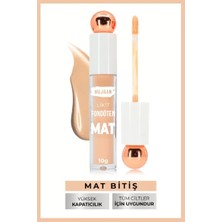 3'lü Mat Bitişli Likit Fondöten Seti Midastech