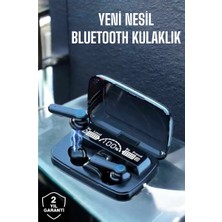 Bluetooth Kulaklık Powerbankli Dijital Göstergeli Dokunmatik Kontrol Midastech