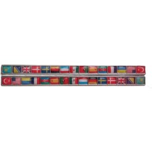 PINUKS Arma Nikelaj Sıralı Bayrak  16X3CM  2li Takım