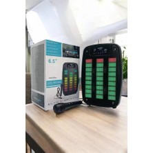 Gültekin Bluetooth Hoparlör Mikrofonlu Speaker Taşınabilir Şarjlı