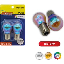 PINUKS 93 12V 21W Diadem Krom Turuncu Yakın Tırnak Ampul Tk Takım
