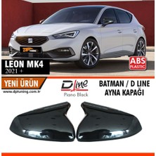 PINUKS Seat Leon 4 21- Yarasa Ayna Kapağı P.black Takım