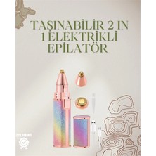 Gültekin Mini Elektrikli Epilatör Cihazı – USB Şarjlı, Acısız Yüz ve Kaş Bakım Aleti