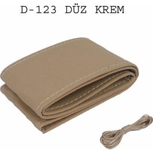 PINUKS Direksiyon Kılıfı Dikmeli Düz Krem Adet