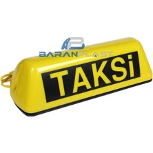 PINUKS Taksi Levhası Mıknatıslı  Sarı Yazılı Adet