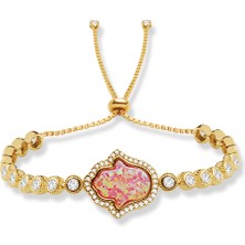 Kuyumcudükkanı Kuyumcudukkani "hamsa"suyolu Asansör Bileklik- 70140-G-FATIMA