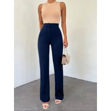 Moda Morfo Düğmeli Likralı Pantolon  -Laci