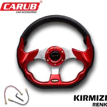 PINUKS Spor Direksiyon Siyah Kırmızı Adet