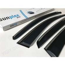 PINUKS Skoda Superb 2015-  Kromlu Cam Rüzgarlığı 4lü Takım