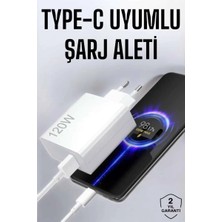 Type-C 120W Şarj Aleti Hızlı Şarj Turbo Midastech