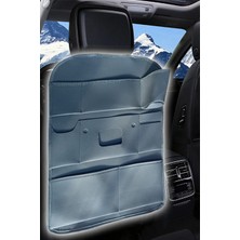 PINUKS Koltuk Arkası Organizer Düz Deri Gri Adet