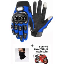 Motosiklet Bisiklet Eldiveni Yasaya Uygun Ts EN13594 Etiketli Korumalı Eldiven