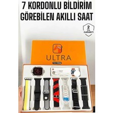 Akıllı Saat 7 Farklı Kordonlu Arama Cevaplayan Bildirim Gps Özelliği Midastech