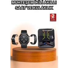 MidasTech Dijital Göstergeli Bluetooth Kulaklık ve Bildirim Görebilen Akıllı Saat Alarm ve Titreşim Mida