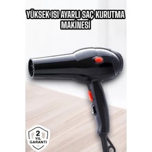 2200 Watt Profesyonel Saç Kurutma Makinesi Güçlü ve Dayanıklı Tasarım Midastech